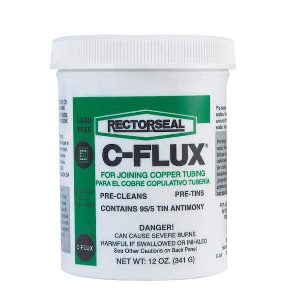 Rectorseal RectorSeal 12 oz Lead-Free Soldering Flux Tin/Antimony 1 pc 74025 - main